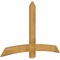 Ekena Millwork Bellingham Rough Sawn Timber Gable Bracket, Western Red Cedar, 72"W x 45"H x 2"D x 6"F, 15/12 Pitch GBW072X45X0206BEL00RWR - alternate 3